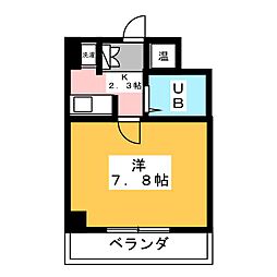 間取図画像 1K