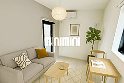 Forest Park Hills 201 2階1Kのリビング/ダイニング