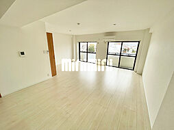 西国立グリーンマンション 302 3階ワンルームのリビング/ダイニング