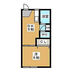 間取図画像 1DK