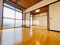 コーポ山房 202 2階2DKのリビング/ダイニング