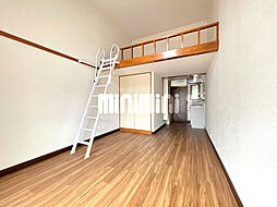 メゾンマルスギ 203 2階ワンルームのリビング/ダイニング