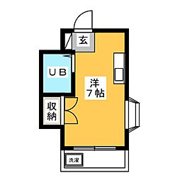 間取図画像 ワンルーム