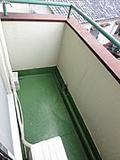 ベランダも広いです