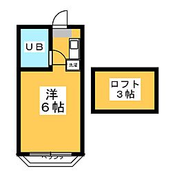 間取図画像 ワンルーム