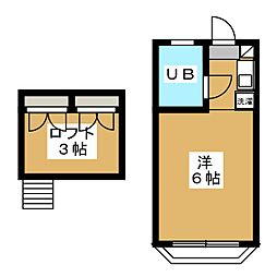 間取図画像 ワンルーム