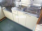 2口コンロ設置可能なキッチン