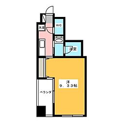 ラ・コンフォルテ府中 1Kの間取図画像