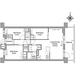 間取図画像 3LDK