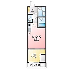 橋本6丁目新築計画 1LDKの間取図画像