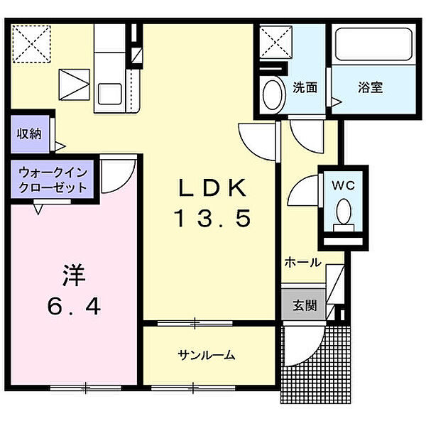 カーサ匠 101｜奈良県天理市田部町(賃貸アパート1LDK・1階・50.87㎡)の写真 その2