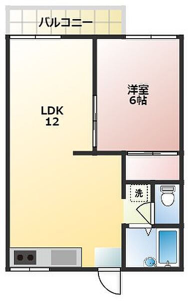 ハイツシャトー 205｜奈良県天理市荒蒔町(賃貸アパート1LDK・2階・35.00㎡)の写真 その2