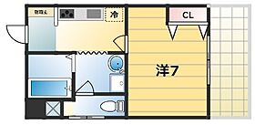 ヌーベル辻村 203 ｜ 奈良県天理市川原城町709（賃貸マンション1K・2階・23.00㎡） その2