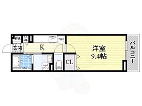 大阪府吹田市江坂町３丁目45番7号（賃貸アパート1K・1階・30.43㎡） その2