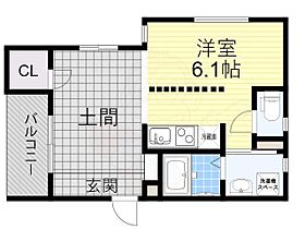 大阪府吹田市泉町２丁目（賃貸アパート1R・2階・36.64㎡） その2