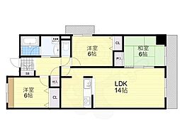 La forte minoh（ラ・フォルテ箕面） 7階