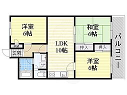 第2マンション寺直 5階/-