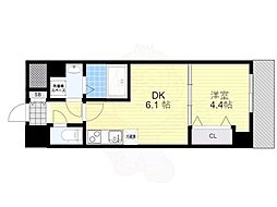 ライブガーデン江坂9 4階/-