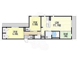 シャーメゾン桃李 2階