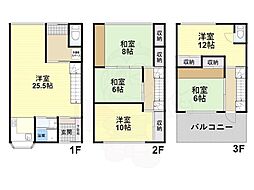 阪急宝塚本線 庄内駅 徒歩12分