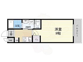 兵庫県伊丹市平松５丁目（賃貸マンション1K・3階・24.22㎡） その2