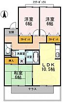 ルミエールB棟  ｜ 兵庫県伊丹市野間８丁目6番23号（賃貸アパート3LDK・1階・68.34㎡） その2