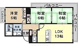 マリアージュ 3LDKの間取図画像