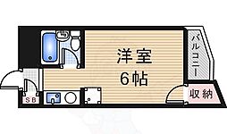 ロイヤルハイツ武庫之荘 ワンルームの間取図画像