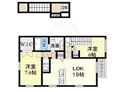 セレーノ中野 2LDKの間取図画像