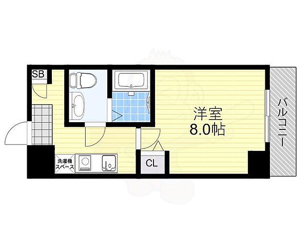 エレーヌ十三 701｜大阪府大阪市淀川区十三本町１丁目(賃貸マンション1K・7階・24.42㎡)の写真 その2