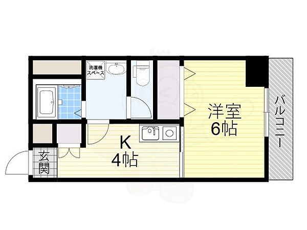 日生ロイヤルマンション十三 ｜大阪府大阪市淀川区十三本町１丁目(賃貸マンション1K・2階・27.10㎡)の写真 その2