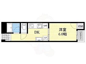 秀英マンション 514 ｜ 大阪府大阪市淀川区東三国６丁目18番9号（賃貸マンション1DK・5階・25.20㎡） その2