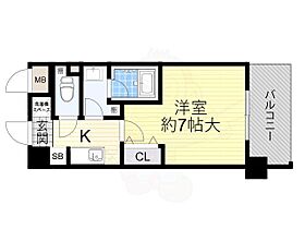 新大阪南グランドマンション  ｜ 大阪府大阪市淀川区西中島２丁目15番6号（賃貸マンション1K・4階・25.19㎡） その2