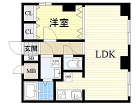 大阪府大阪市淀川区宮原１丁目19番8号（賃貸マンション1LDK・18階・38.72㎡） その2