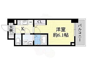 エスリード江坂アルテリア  ｜ 大阪府吹田市垂水町３丁目25番16号（賃貸マンション1K・8階・21.60㎡） その2