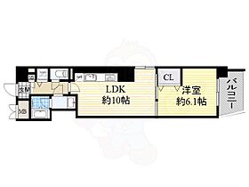 大阪府大阪市淀川区西中島６丁目10番12号（賃貸マンション1LDK・7階・38.43㎡） その2