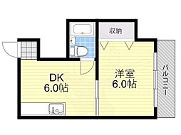 間取図画像 1DK