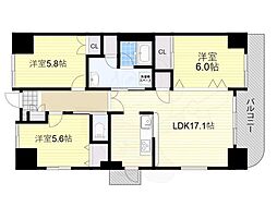和の杜 3LDKの間取図画像