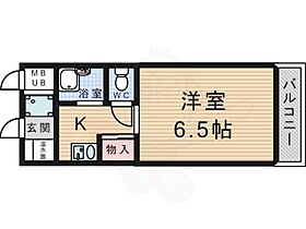 大阪府枚方市津田元町１丁目15番8号（賃貸マンション1K・3階・23.00㎡） その2