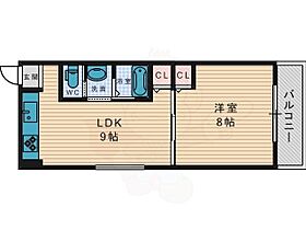 シャンテー香里ヶ丘2 601 ｜ 大阪府枚方市釈尊寺町17番6号（賃貸マンション1LDK・6階・34.56㎡） その2