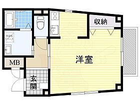 大阪府枚方市岡本町8番25号（賃貸マンション1R・2階・28.79㎡） その2