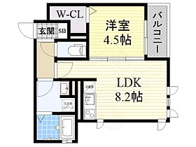 大阪府枚方市堤町9番21号（賃貸アパート1LDK・3階・34.37㎡） その2