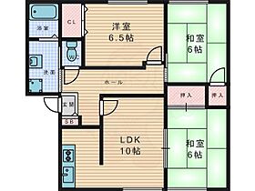 石原ハイツ 202 ｜ 大阪府枚方市山之上北町30番10号（賃貸アパート3LDK・2階・59.42㎡） その2