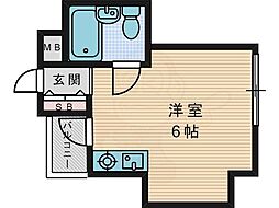 トークプラザ ワンルームの間取図画像
