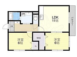シス・メゾン 2LDKの間取図画像