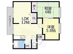 ハイツカトレアA棟 1階/-
