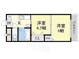京阪本線 枚方市駅 徒歩7分 2階/-