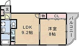 パティオス岡山手 2階