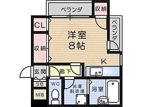 ヴィゴーラス武庫之荘  ｜ 兵庫県尼崎市武庫之荘１丁目25番9号（賃貸マンション1R・3階・25.00㎡） その2