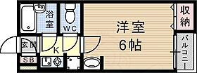 ステラハウス16  ｜ 兵庫県尼崎市武庫之荘東２丁目3番25号（賃貸アパート1K・1階・20.60㎡） その2